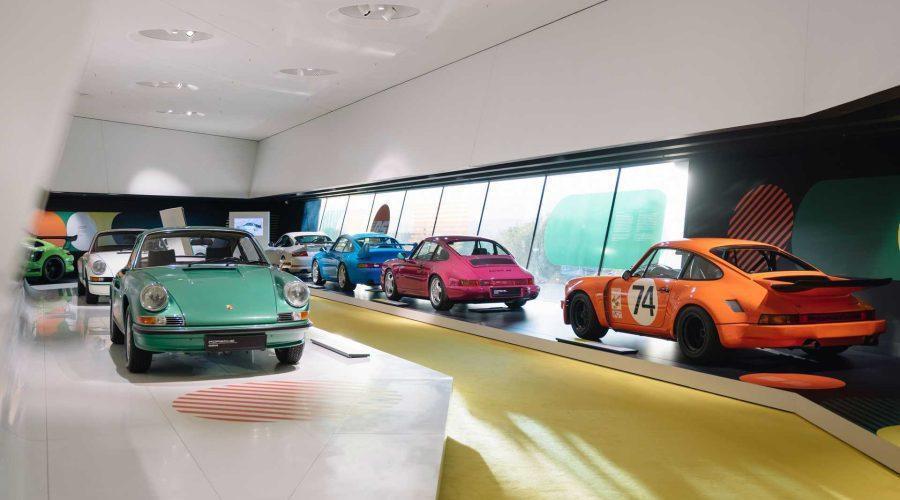 Περιήγηση στο μουσείο της Porsche με drone